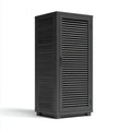 Słupek do przechowywania w przedpokoju z metalu - 50 x 30 x 120