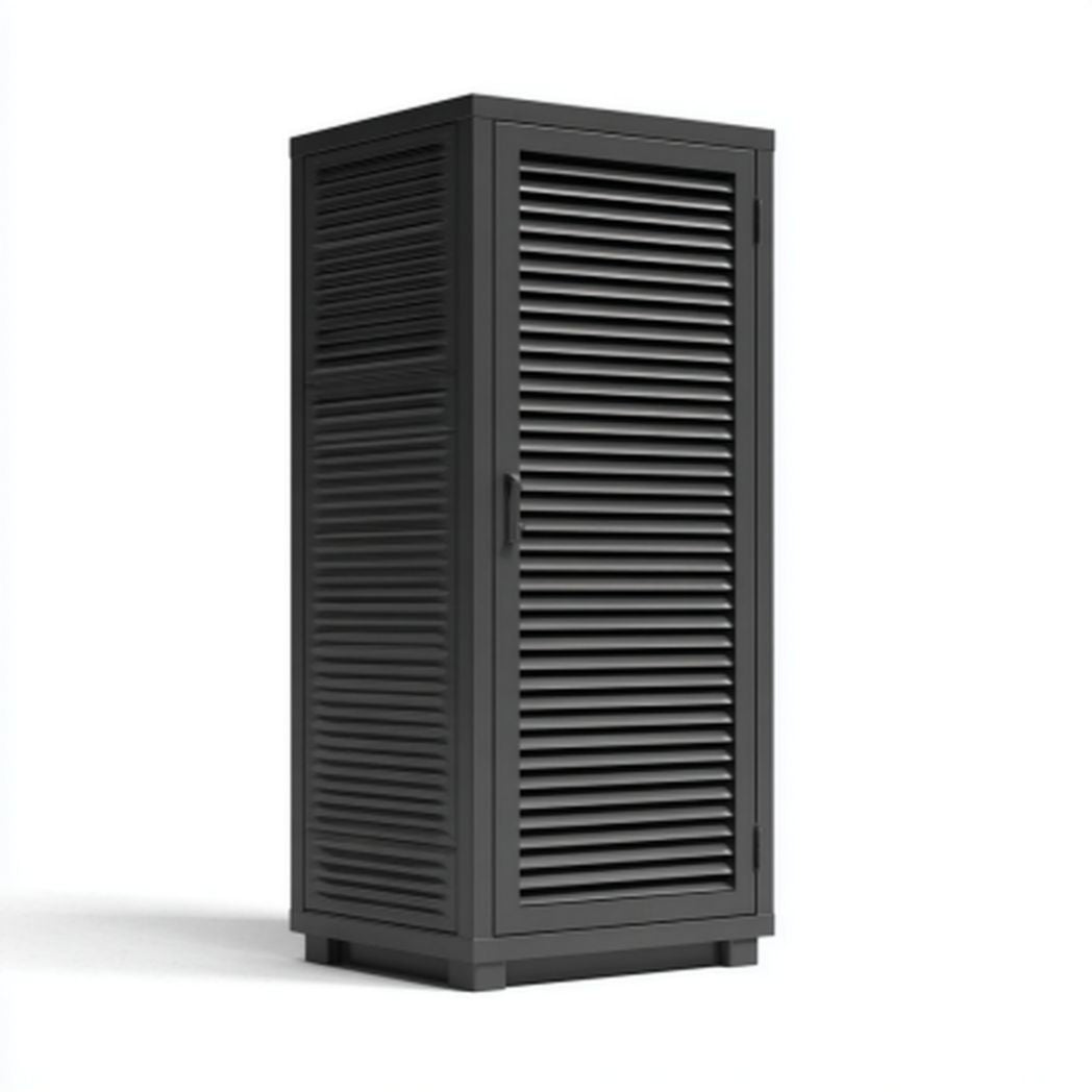 Słupek do przechowywania w przedpokoju z metalu - 50 x 30 x 120