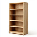 Regał do przechowywania w biurze z płyty MDF - 80 x 30 x 180