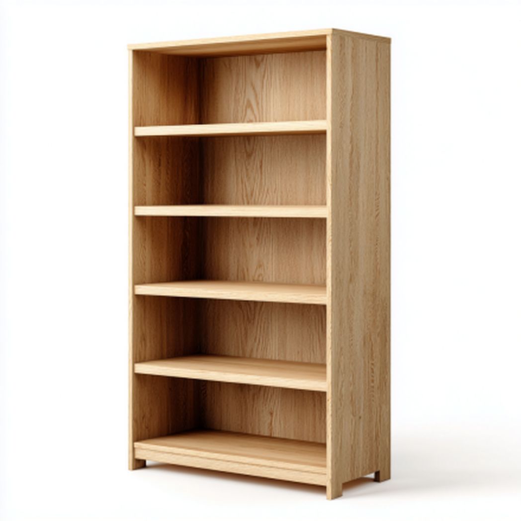 Regał do przechowywania w biurze z płyty MDF - 80 x 30 x 180